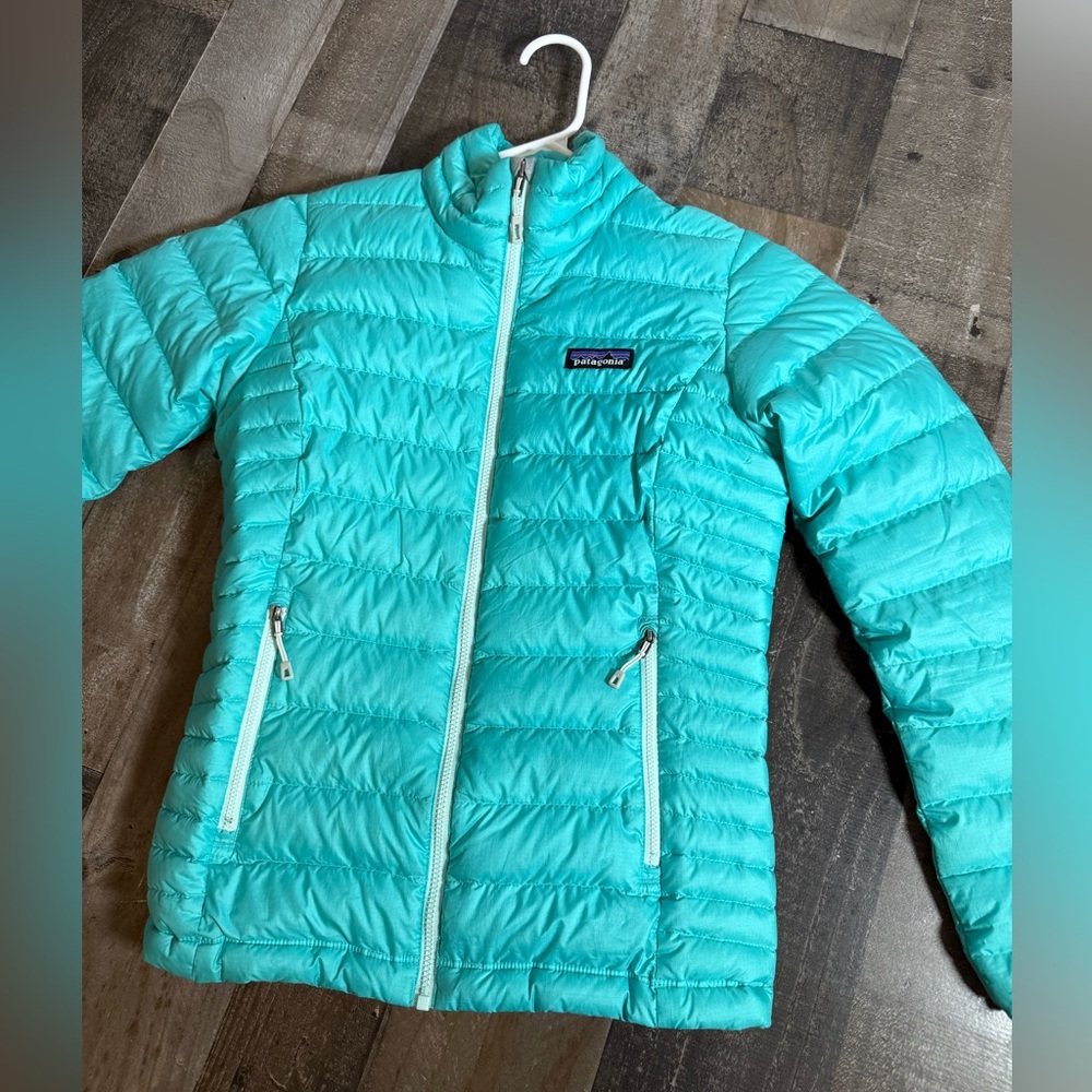 Patagonia Women's Lightweight Down Jacket - Teal